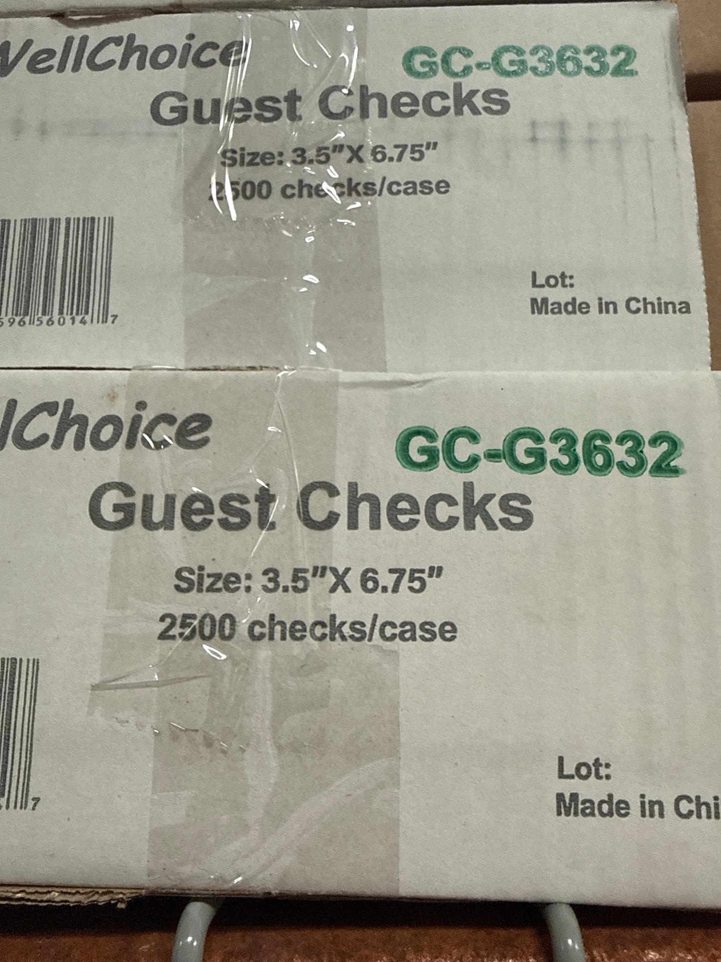 GC-3632 3.5”X6.75”, 1pt Green 15 Line 50 sheet/book