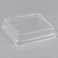 8"X8" Square Dome Lid  Clear Plastic Lid  Anti-Fog   Item#Ap-S88-DM