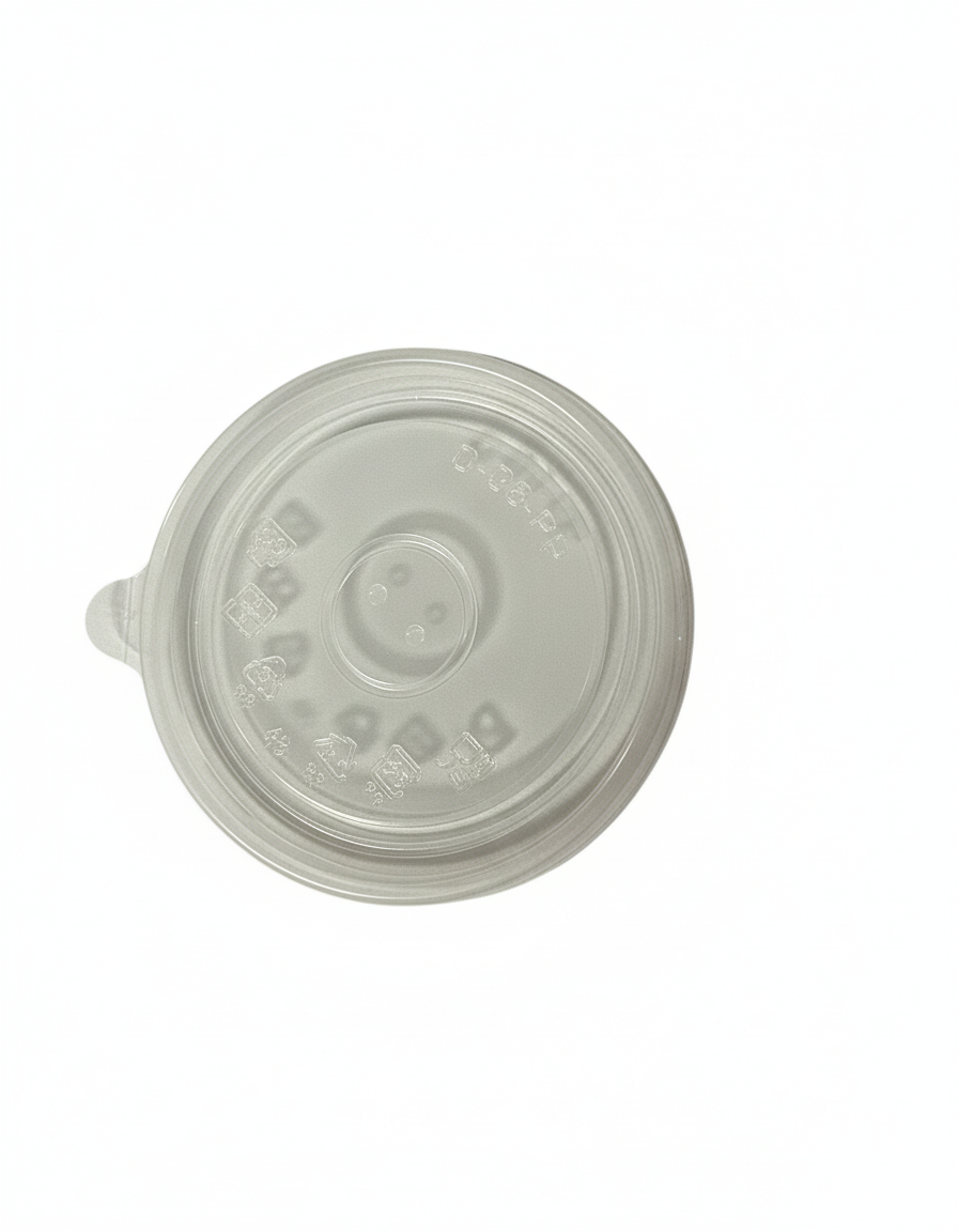 (1435)96mm PP Plastic Flat Lid 1000pcs/case (For PSC08.12,16)