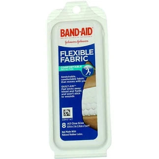 BAND-AID BANDAGE 8 CT TRAVEL PACK