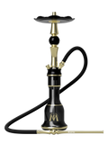 MAESTRO HOOKAH A1 GOLD premium luxury shisha hookah with black and gold finish
