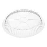 7" CLEAR PLASTIC DOME LIDS  A1011