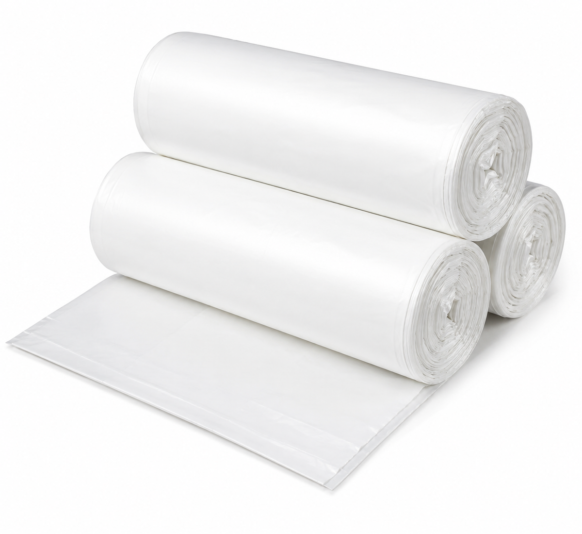 A3- 36x58 0.7 mil LDPE Trash Bags clear 100pcs