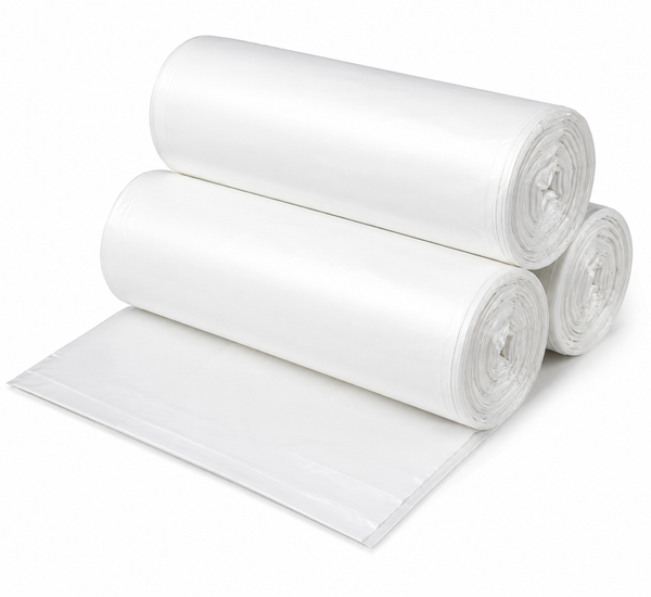 A3- 36x58 0.7 mil LDPE Trash Bags clear 100pcs