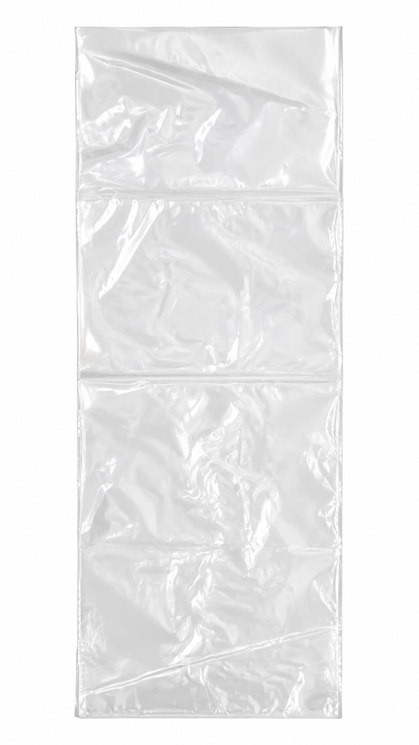 A5- 4x1.5x12 LDPE Clear Bean Bag