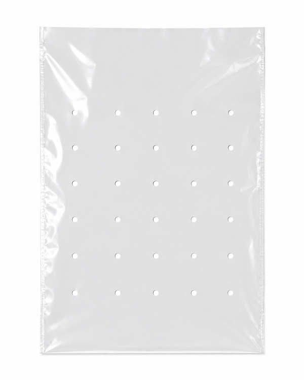 A5- 11x14 PP Clear Bag with Venting Holes 1.0Mil 1000pcs
