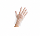 Disposable Clear Poly Gloves 500pcs per 1 case Large 20/case