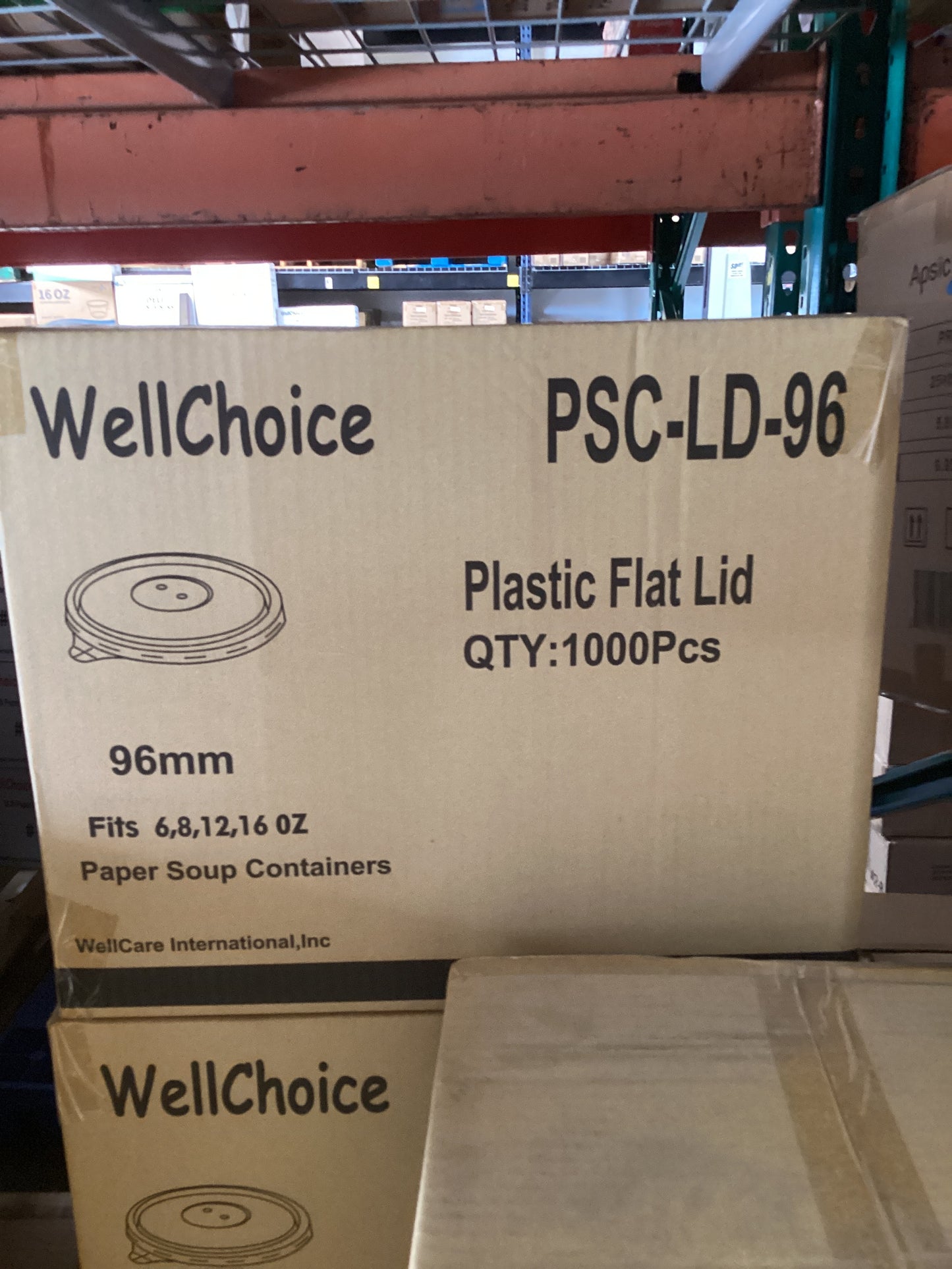 RL4-28 plastic flat lid Qty:1000 pcs 96mm