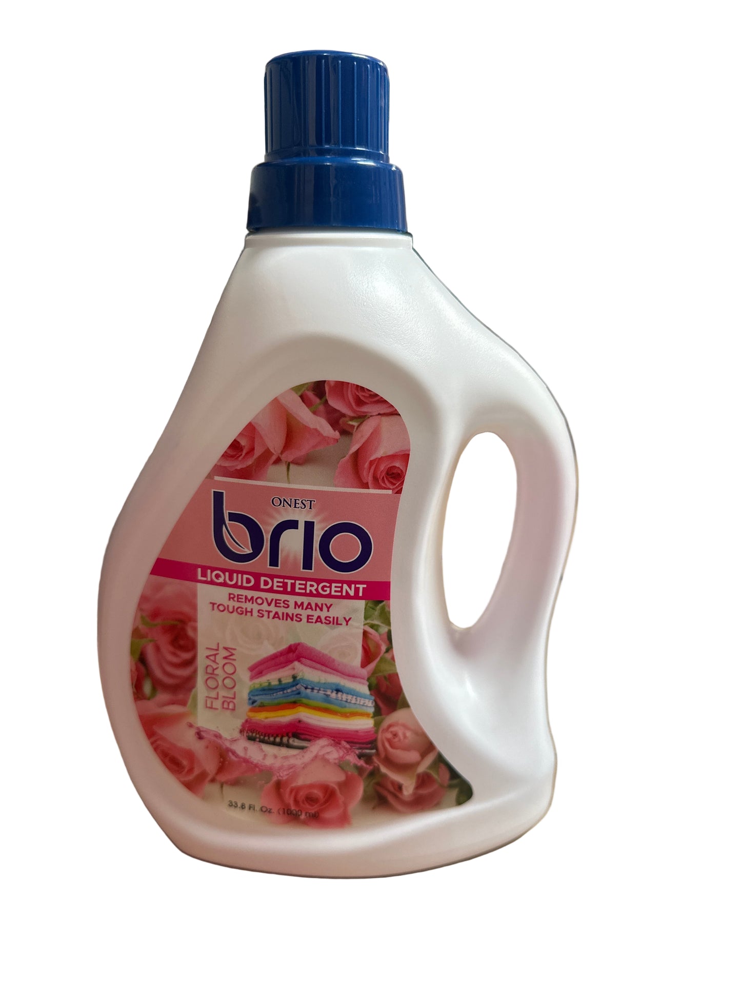 Brio Liquid Detergent Rose Scent 1000ml Bottle 12/Ct