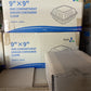 RL3-22 9x9 3 compartment Clear Hinged Container 150pcs Item# PP993C
