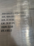 RL1-7 Stretch film 18x80 1000ft 4 rolls clear