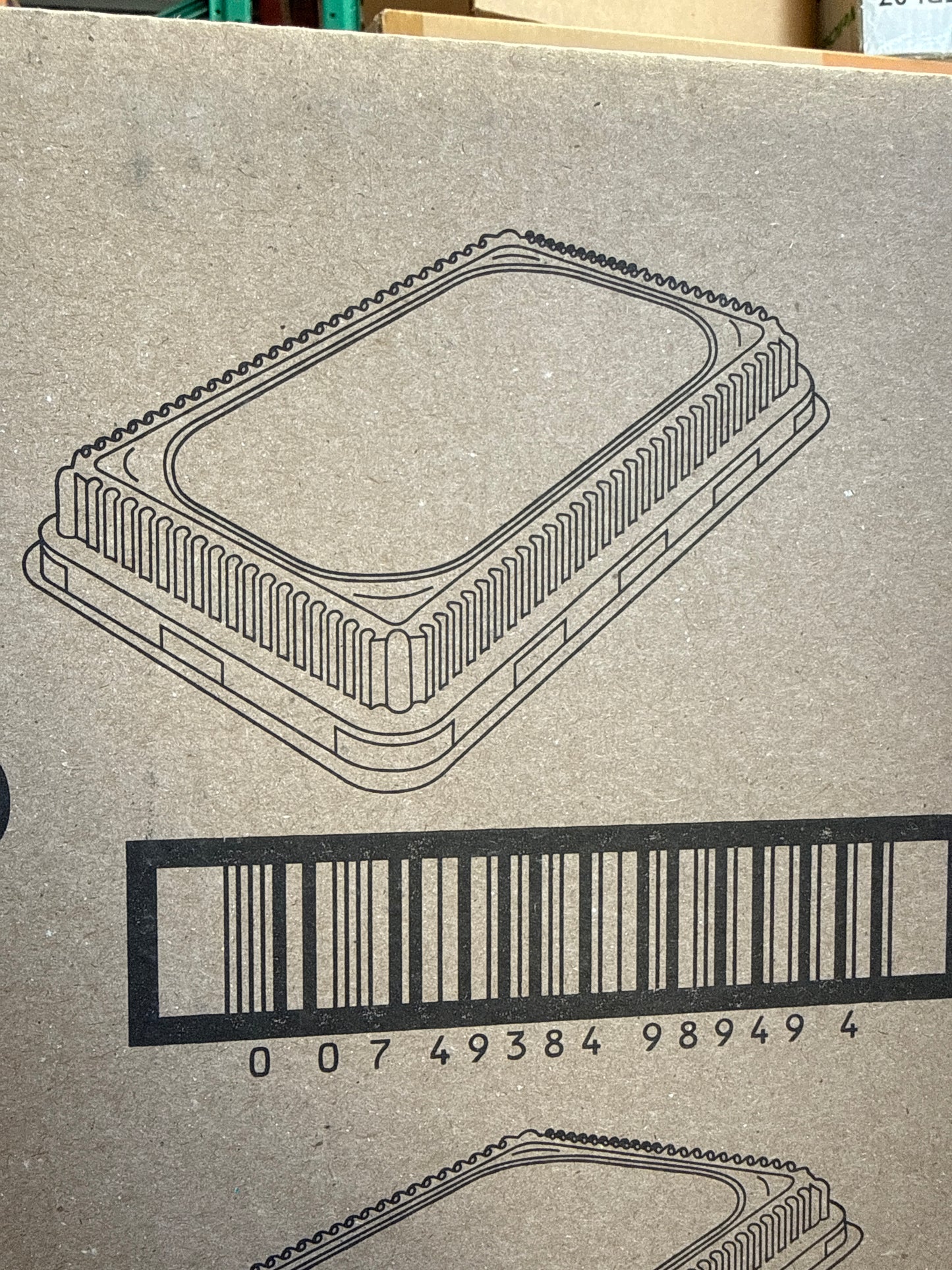 309LDL-100 Plastic high Dome Lid for 309 100 count