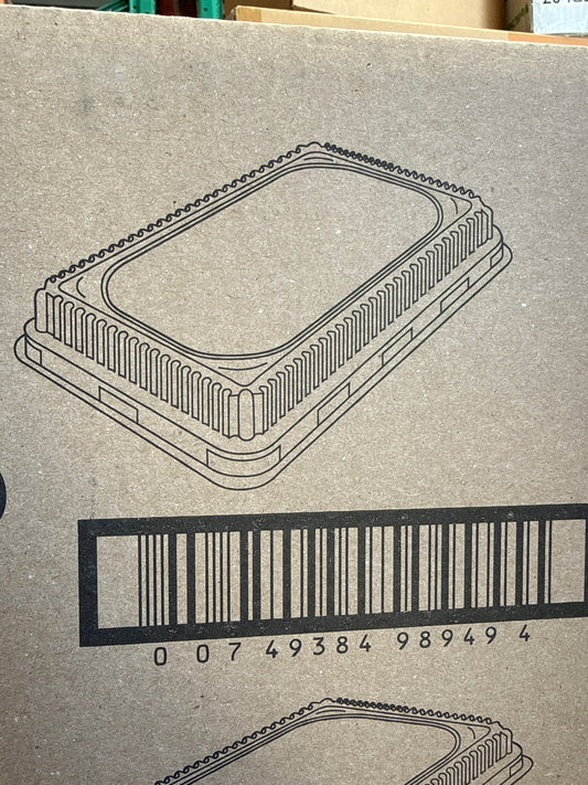 309LDL-100 Plastic high Dome Lid for 309 100 count