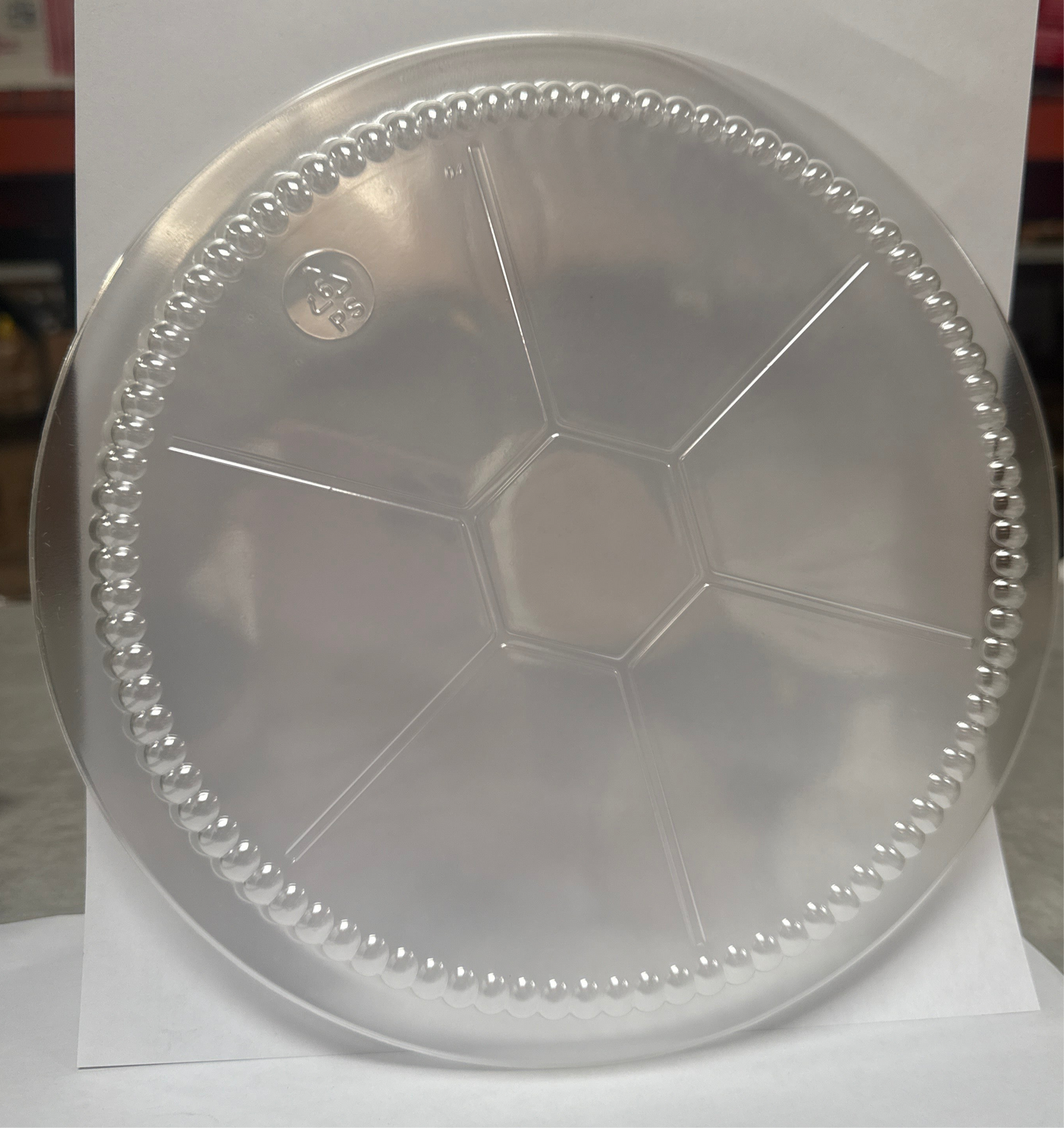 RL3-19 Clear Plastic Done Lid 7” 500pcs PL07