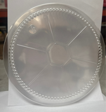 RL3-19 Clear Plastic Done Lid 7” 500pcs PL07