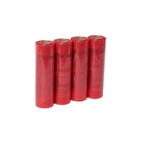 11x19 LDPE Red Produce Bags 4 Rolls 120 Count for Fresh Produce Packaging