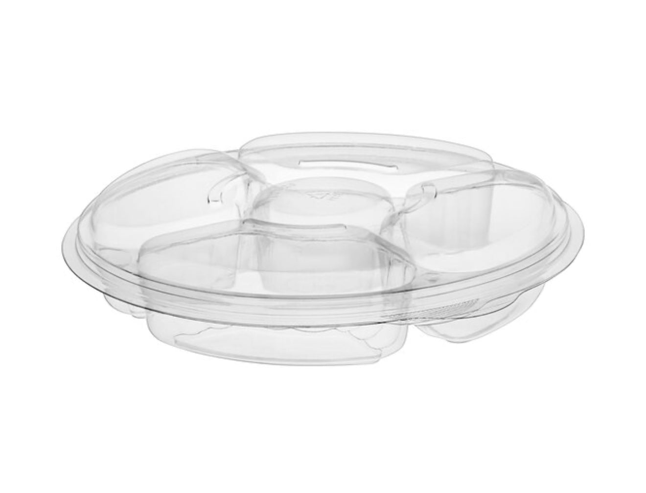 RL1-1 9” 5 Compartment Platter with Lid 50PCS