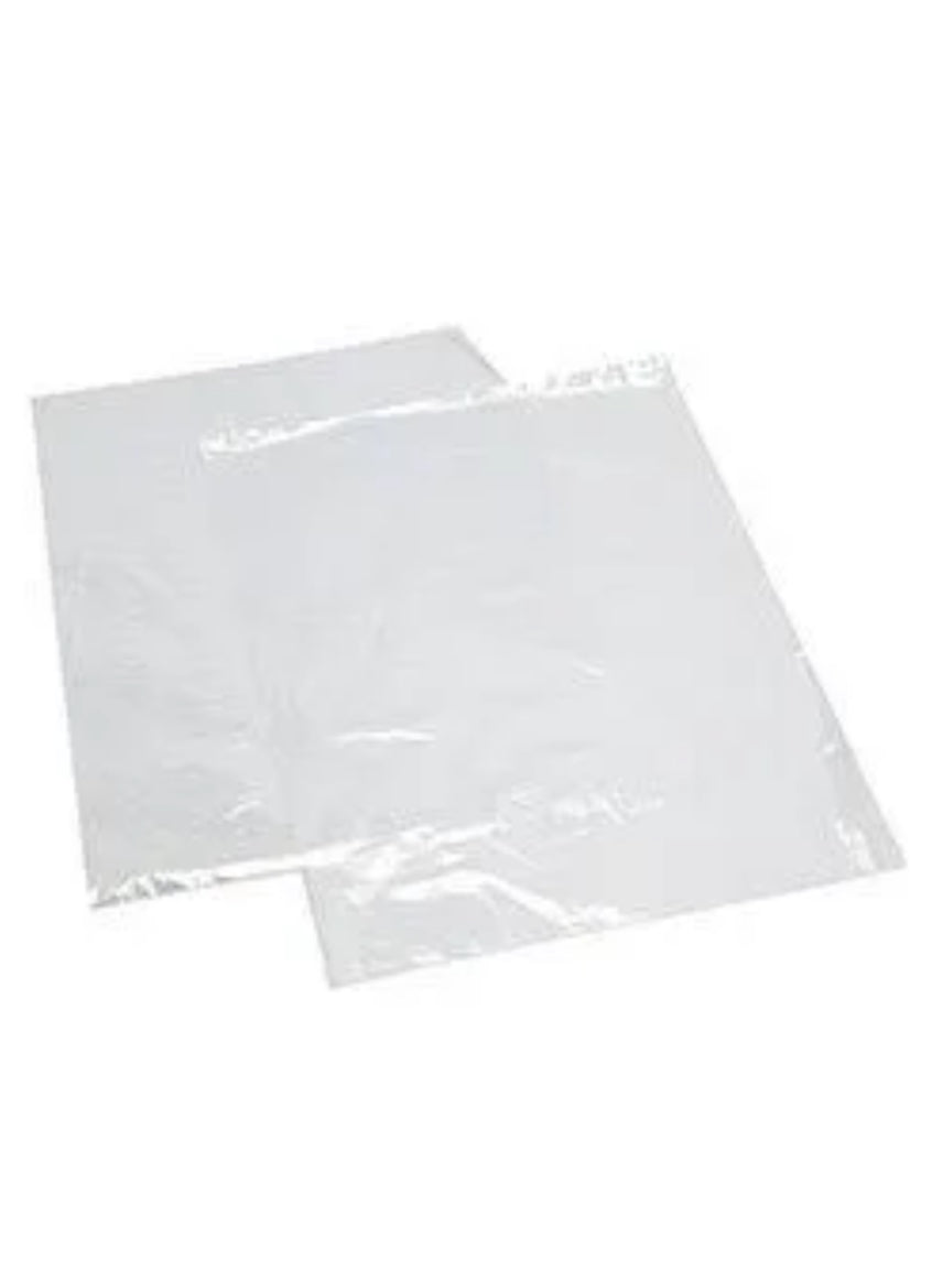 8x4x18 LDPE Poly Bags1.0 Mil, Clear 1000pcs
