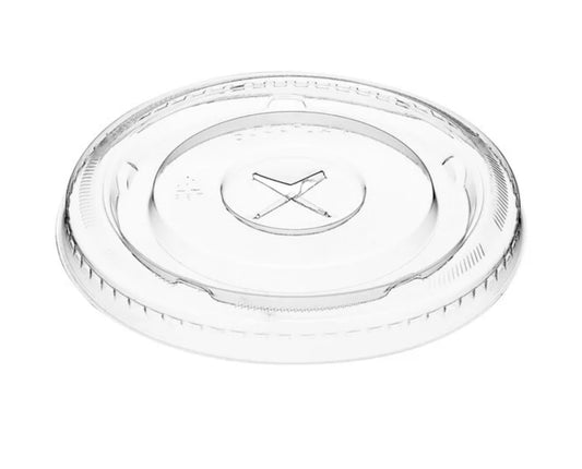 D2 - RL4-25 12oz PET Flat Lid For Paper Cold Cup 1000pcs