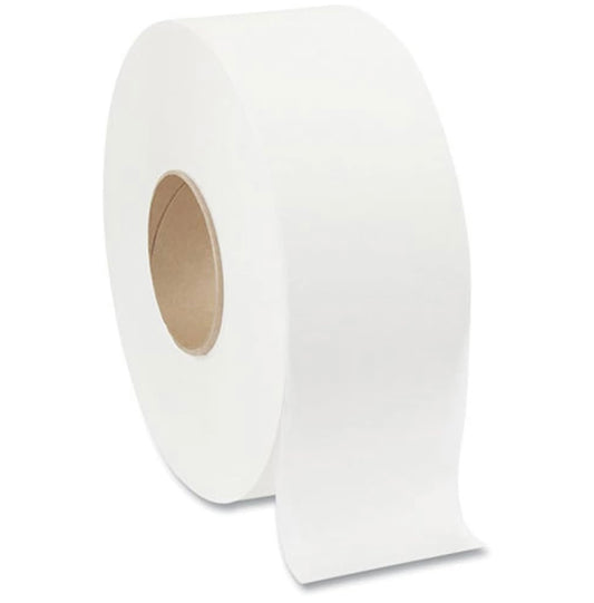 RL2-8 Toilet Jumbo Roll Tissue 2ply 12 rolls/case 1000ft item# JRT1000