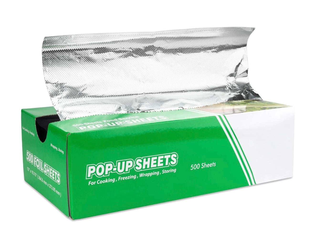 C1- 12x10.75 interfolded aluminum foil sheets 6 boxes 500pcs