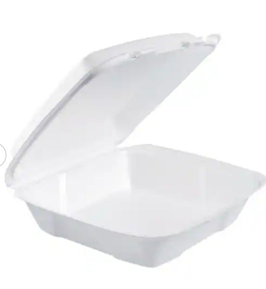 RL 8x8 foam 1 compartment container  200pcs