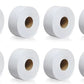 RL2-8 Toilet Jumbo Roll Tissue 2ply 12 rolls/case 1000ft item# JRT1000