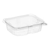 B3- 24oz PET Hinged rectangular container 200pcs  LS-HRC-24C