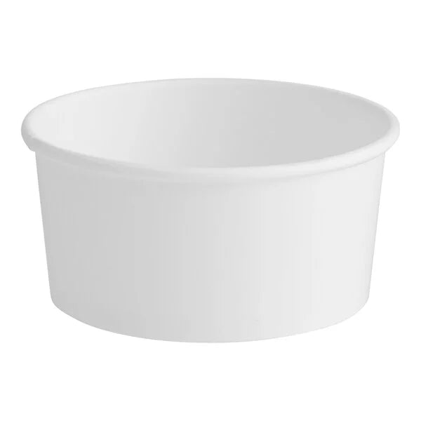 D5 - 8oz White paper soup cup 1000pcs