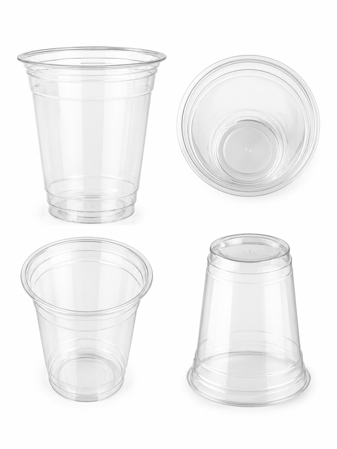 12/14 oz PET Cups 1000pcs