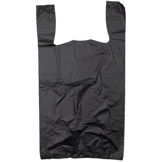 Black HD T-shirt Bags 25mico 300bags/carton