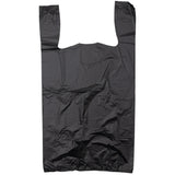 Black HD T-shirt Bags 25mico 300bags/carton