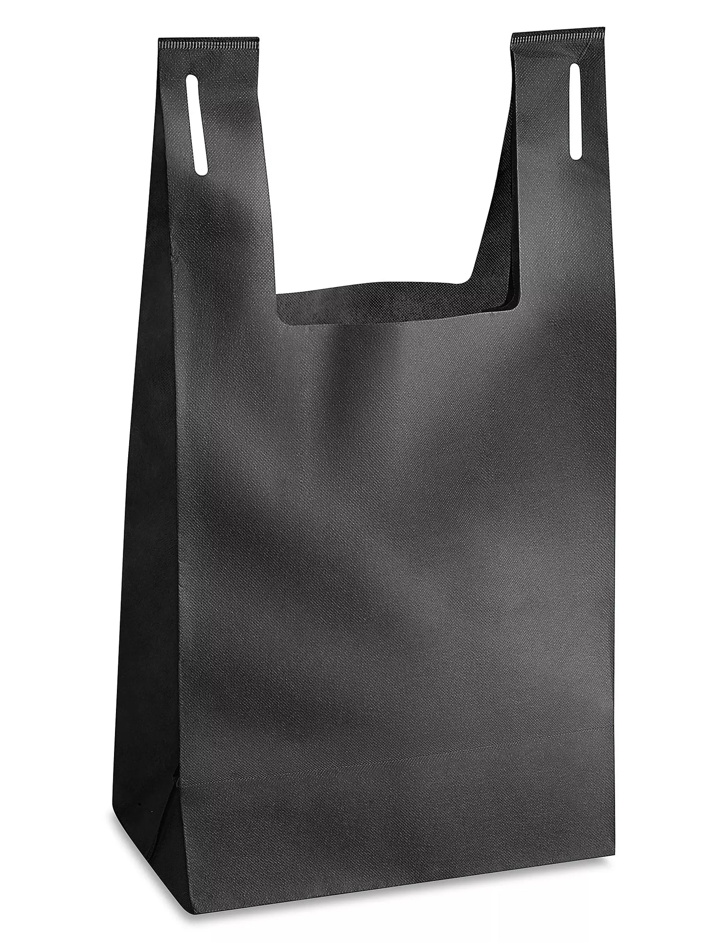Black Reusable T-shirt Bags 12.2x7x20.7    200Bags/Carton