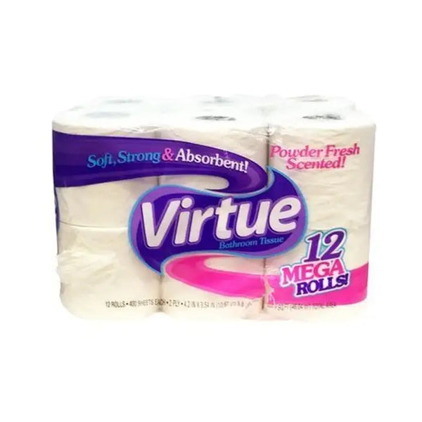 Virtue BT Lavender Toilet Paper 12 rolls