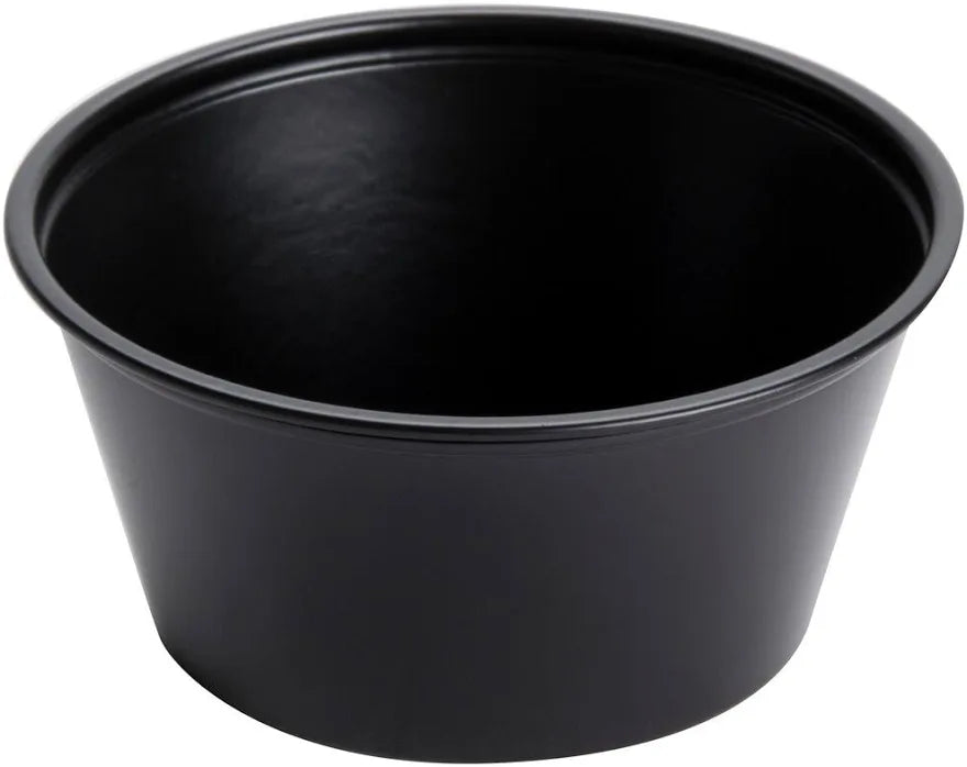 I1 - 3.25 oz Black Portion Cup 2500pcs