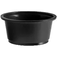 I1 - 3.25 oz Black Portion Cup 2500pcs
