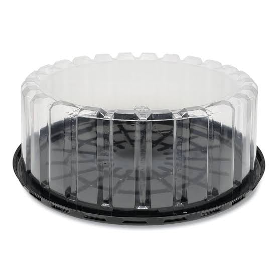 9" Shallow Cake Container 100Pcs