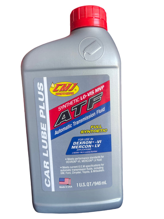 Car Lube Plus Full Synthetic Automatic Transmission Fluid Bottle