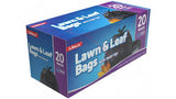 RI-PAC Lawn & Leaf Bags, Black  39GL/5CT