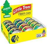 LITTLE TREES CAR FRESHENER 12 CT FIBER CAN ASSORTED SCENTS