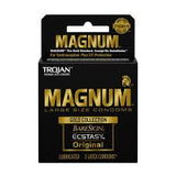 TROJAN CONDOMS 3 CT MAGNUM GOLD COLLECTION