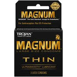 TROJAN CONDOM 3 CT MAGNUM THIN