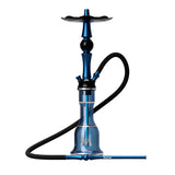 MAESTRO HOOKAH A1 Blue Premium Modern Shisha Pipe with sleek design and durable glass base