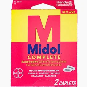 MIDOL CAPLETS 2 CT BOX