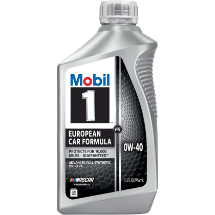 Mobil 1 Full Synthetic 0W-40 Motor Oil European Car Formula – 6pcs/Carton
