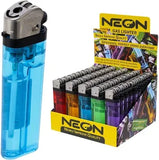 NEON DISPOSABEL LIGHTER 1 CT NON-REFILLABLE