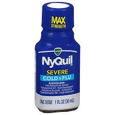 NYQUIL COLD & FLU 1 OZ ONE DOSE SEVERE