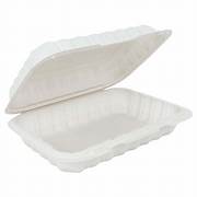 RL3-22 9X6 white Hinged Container 150/pcs
