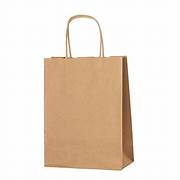 1/7 BBL 12x7x14 Kraft Paper with Twisted Handle 250pcs