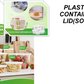 Plastic Food Containers with Lids – Soup Cups